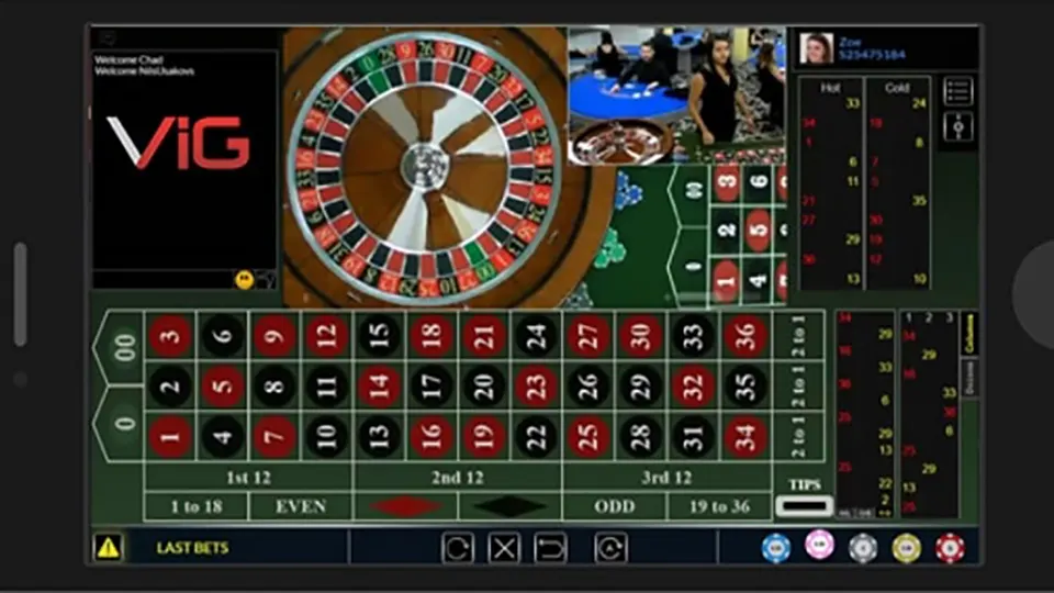 live casino mobile