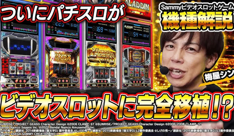 ビデオスロットの特徴
